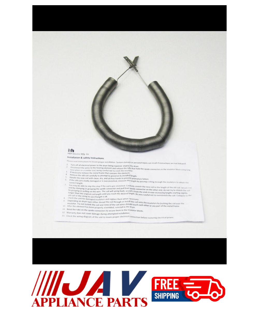 Frigidaire Kenmore Dryer Heating Element Restring CM00J159