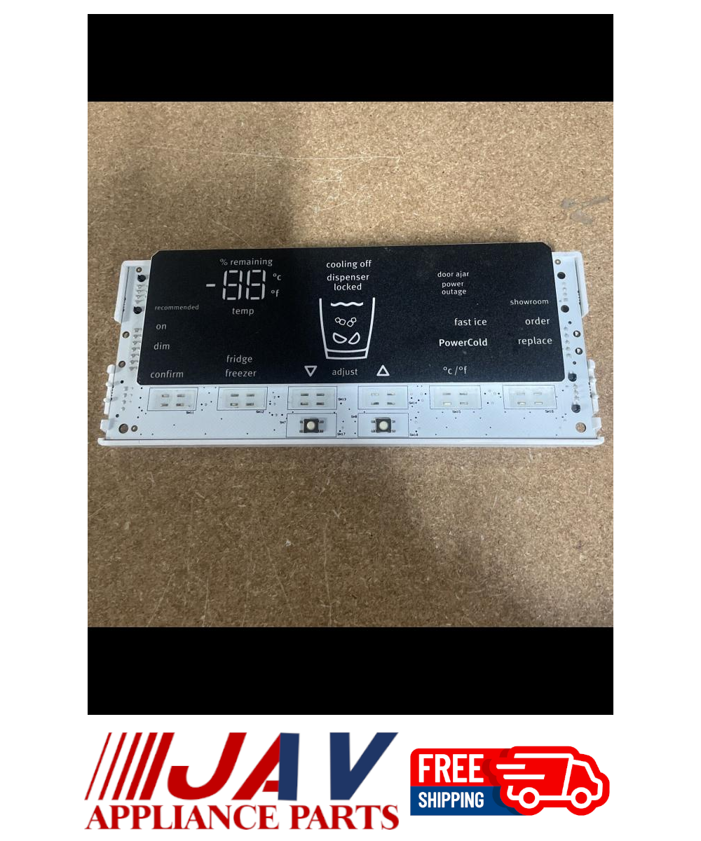 Maytag Refrigerator Controldisplay Board INVREF# 1674