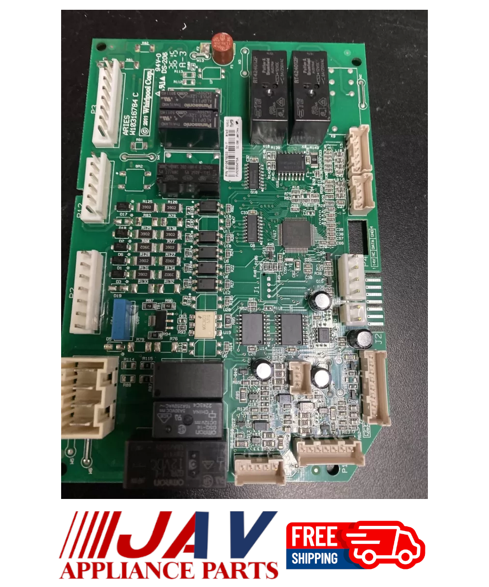 KitchenAid Whirlpool Refrigerator Control Board INVREF# 2111