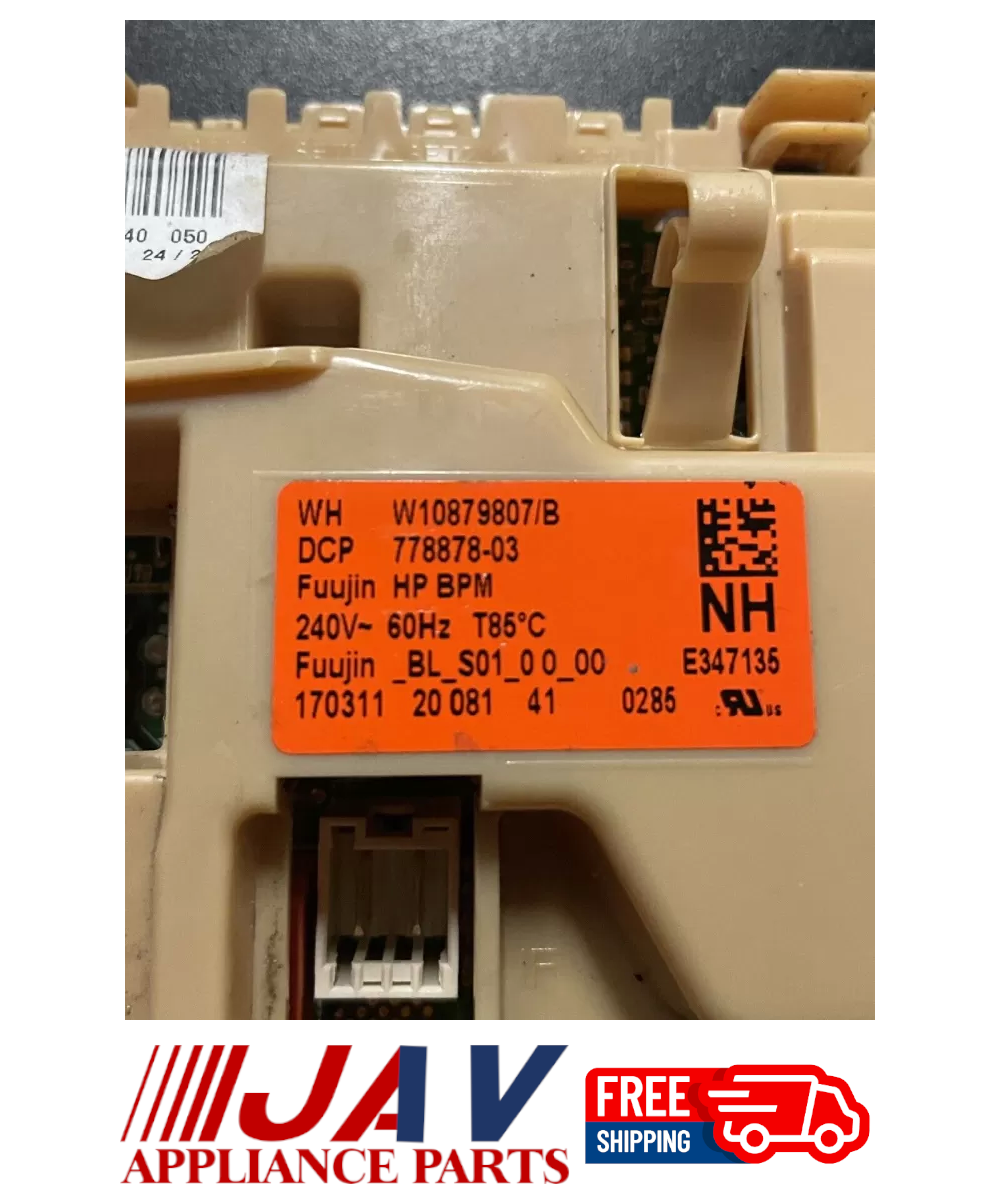 Whirlpool Dryer Control Board INVREF# 1394