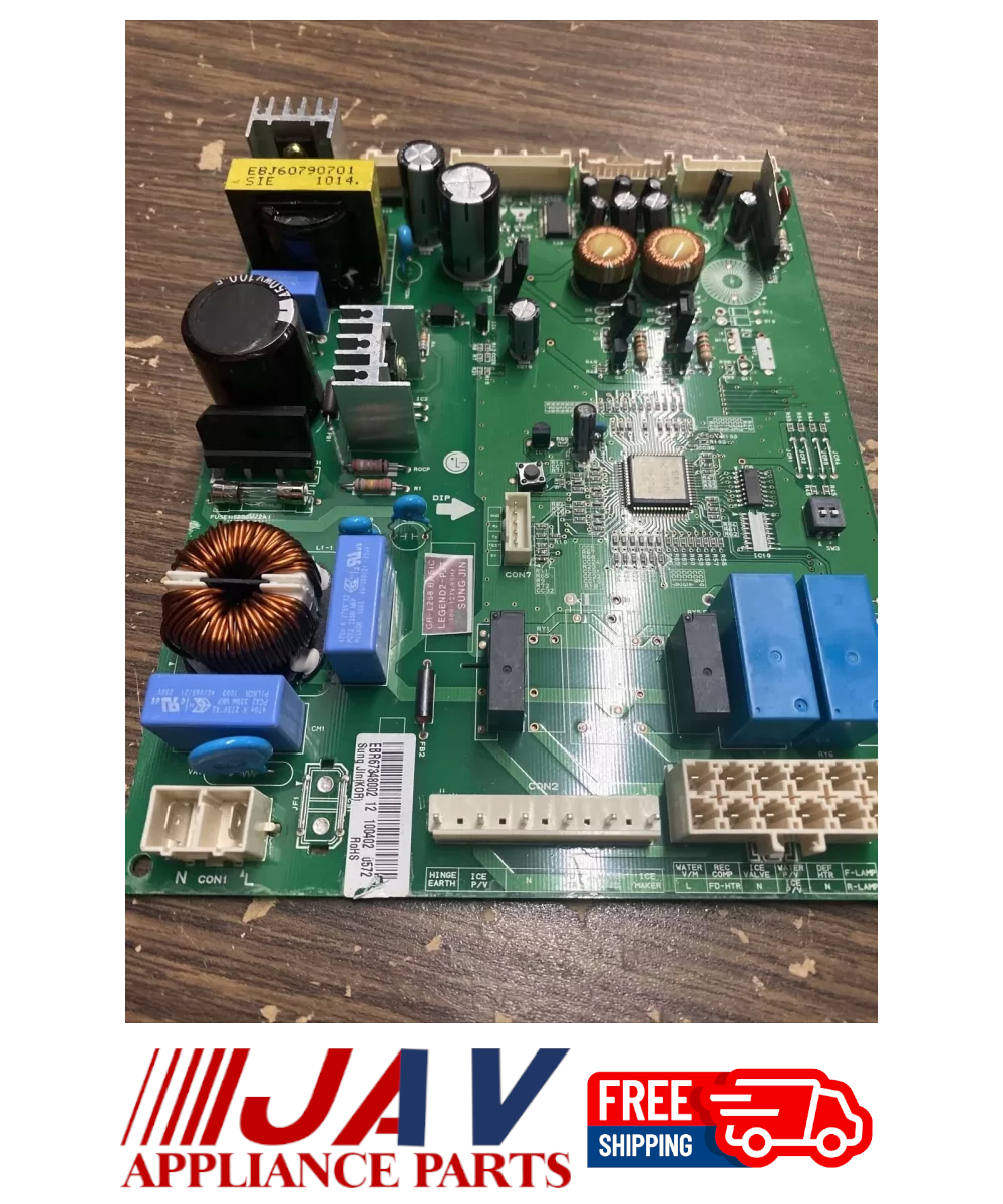 LG Refrigerator Pcb Main Control Board INVREF# 2032