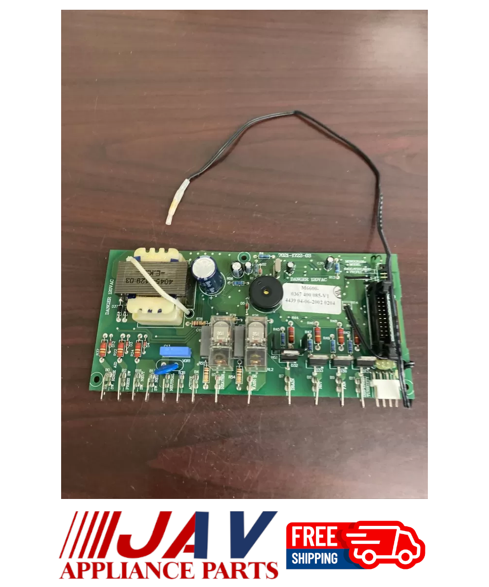 GE Dishwasher Main Control Board INVREF# 2261