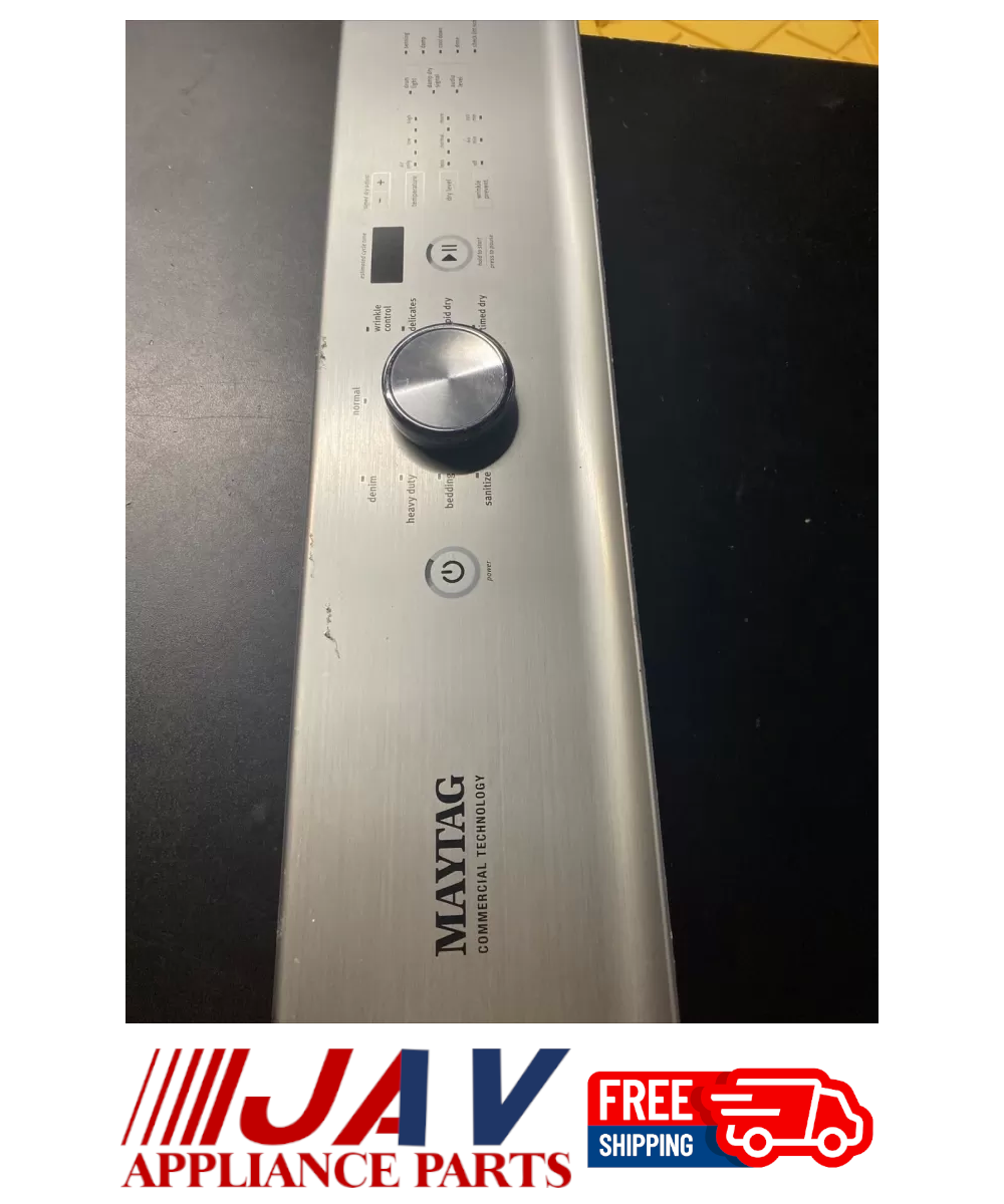 Maytag Whirlpool Dryer Control Panel INVREF# 1407