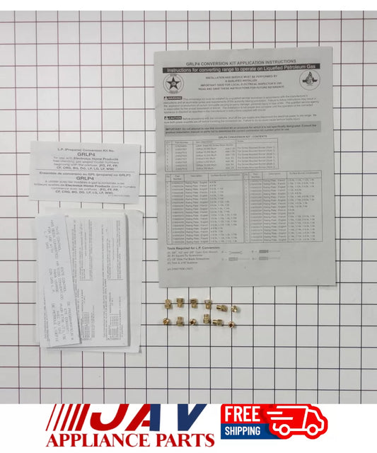 OEM Electrolux Range Lp Conversion Kit Inv# LR2605
