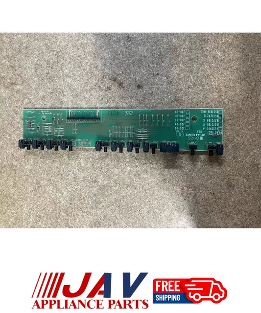 KitchenAid WP8531262 Dishwasher User Interface Board PID# 21765