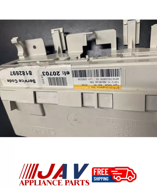 Whirlpool 4619 70220674 01 Washer Control Board CCU PID# 22637