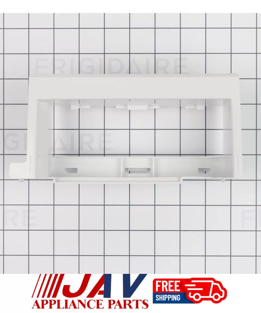 OEM Kenmore Washer Dispenser Drawer Handle Frame White Inv# LR2622