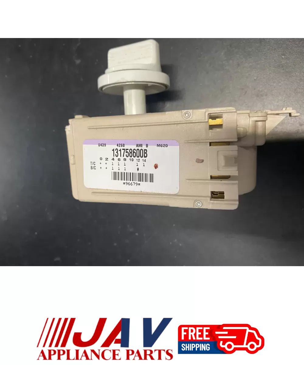Frigidaire 131758600B GE Kenmore Washer Timer PID# 16544