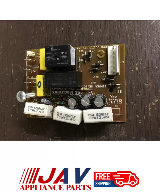 Kenmore 316429301 AP3837345 Oven Range Control Board PID# 21875