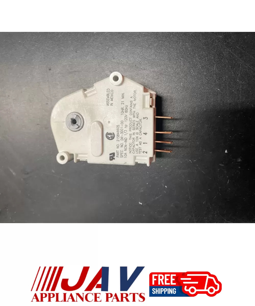 Frigidaire Kenmore AP2111929 12762 Refrigerator Defrost Timer PID# 23377