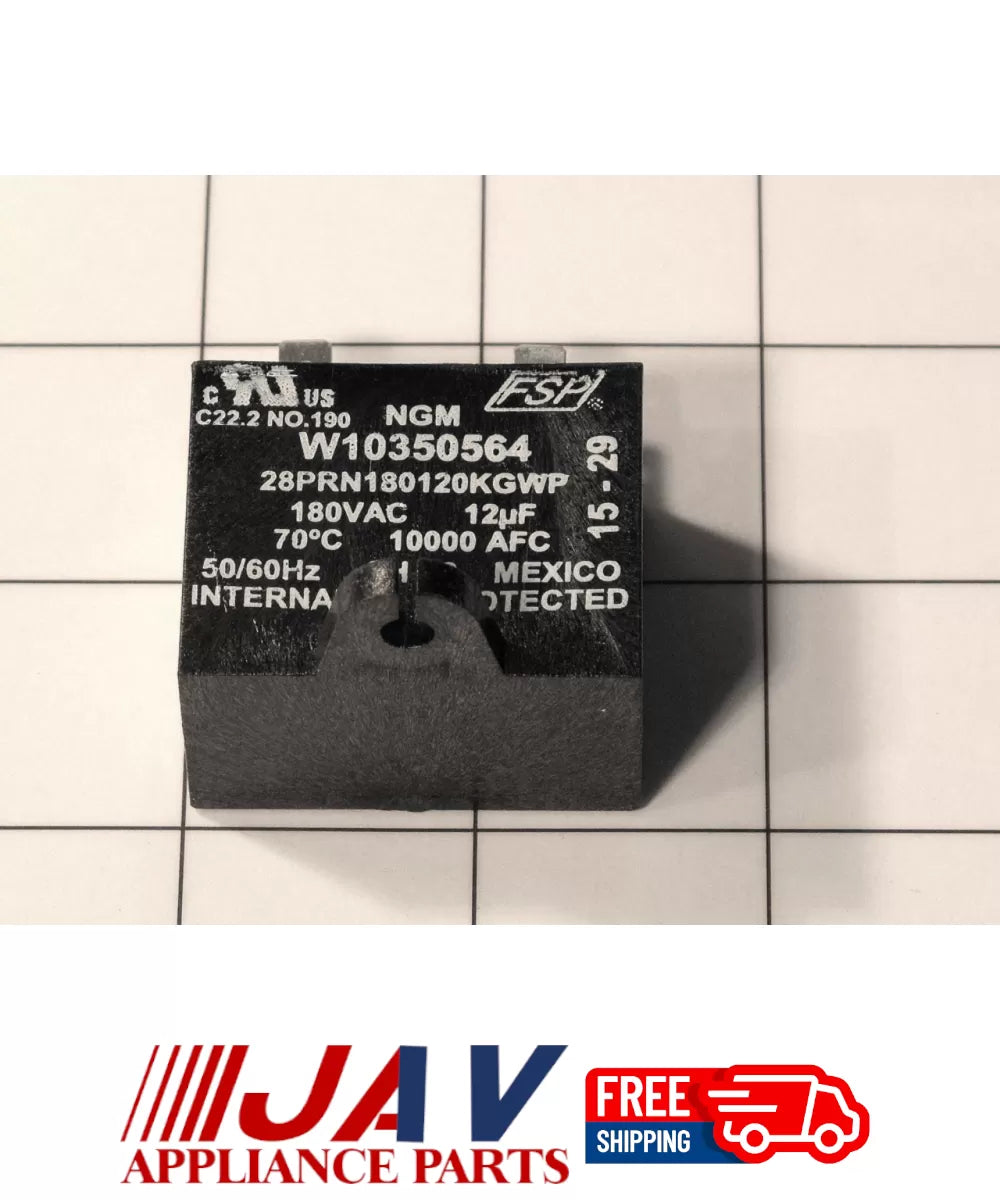 OEM Whirlpool Refrigerator Freezer Capacitor Inv# LR714