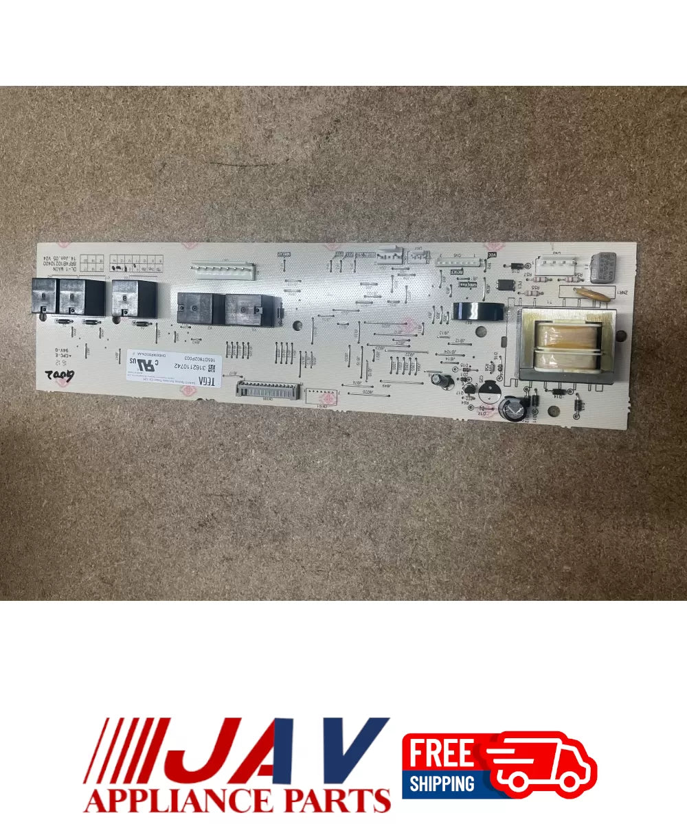 GE 165D7802P003 Dishwasher Control Board PID# 19934