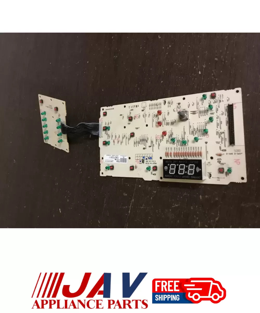 GE 212D1119P005 WE4M385 Dryer Control Board PID# 14789