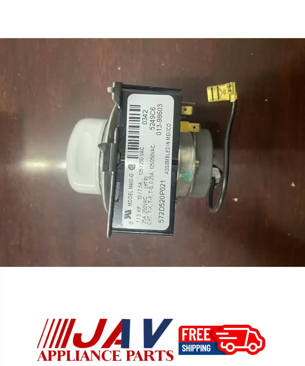 GE 572D520P021 WE4M271 Dryer Timer PID# 30792