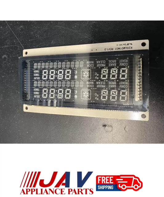 Jenn-Air K20LM01W01 Range Oven Display Control Board PID# 17429
