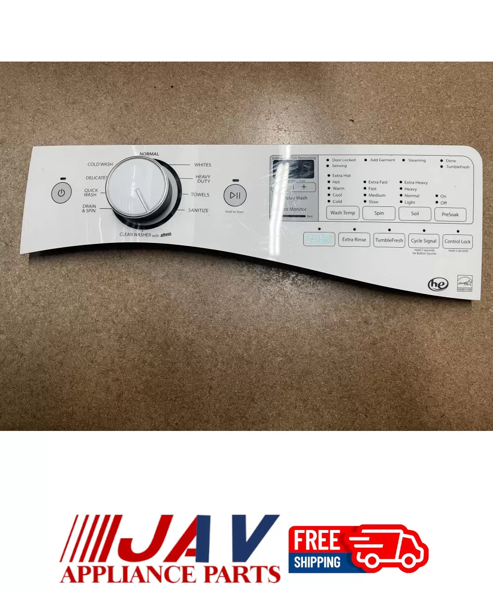 Whirlpool W10750479 Washer Control Board User Interface PID# 15798