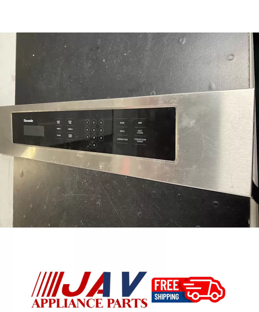 Genuine Thermador Stainless steel Single Oven Panel 00368779 PID# 21110