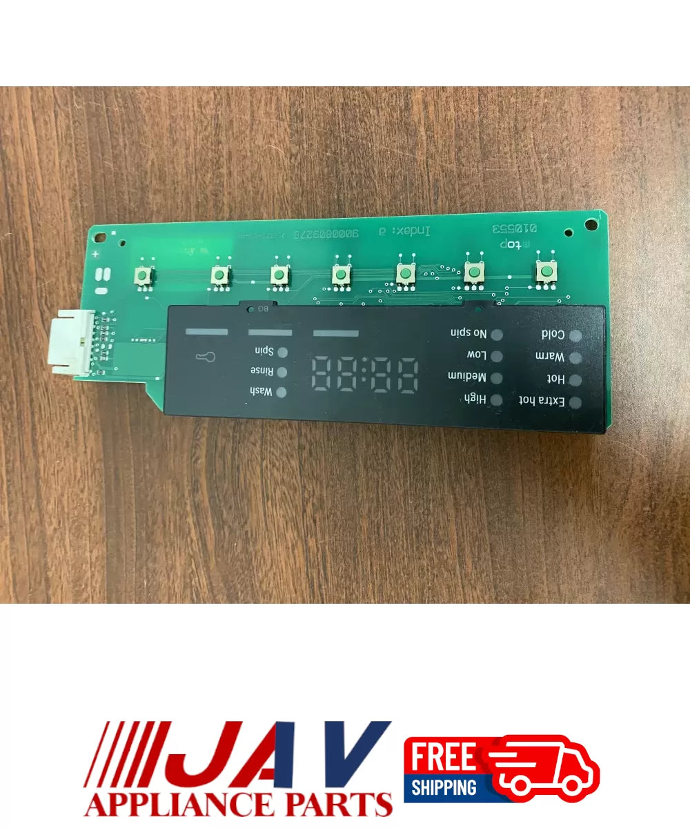 Bosch 9000 809 339-01 760177-00 Washer Control Board PID# 37140