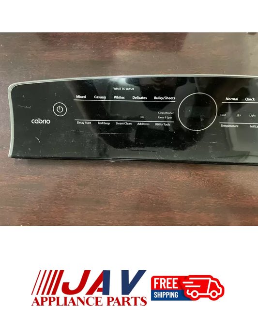 Whirlpool Cabrio W10507937 Washer Control Panel PID# 36810