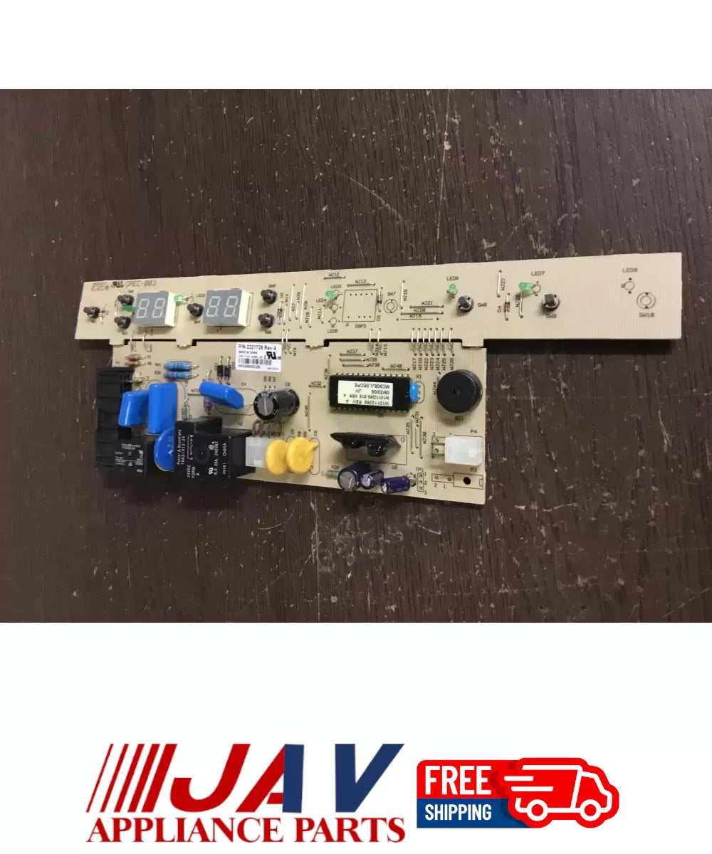 KitchenAid 2321728 Refrigerator Control Board PID# 19609