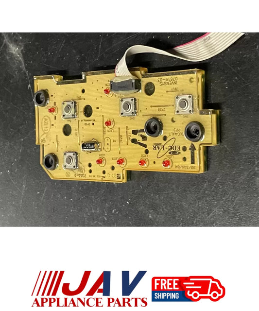 Whirlpool 326048437 Washer Control Board Interface PID# 22319
