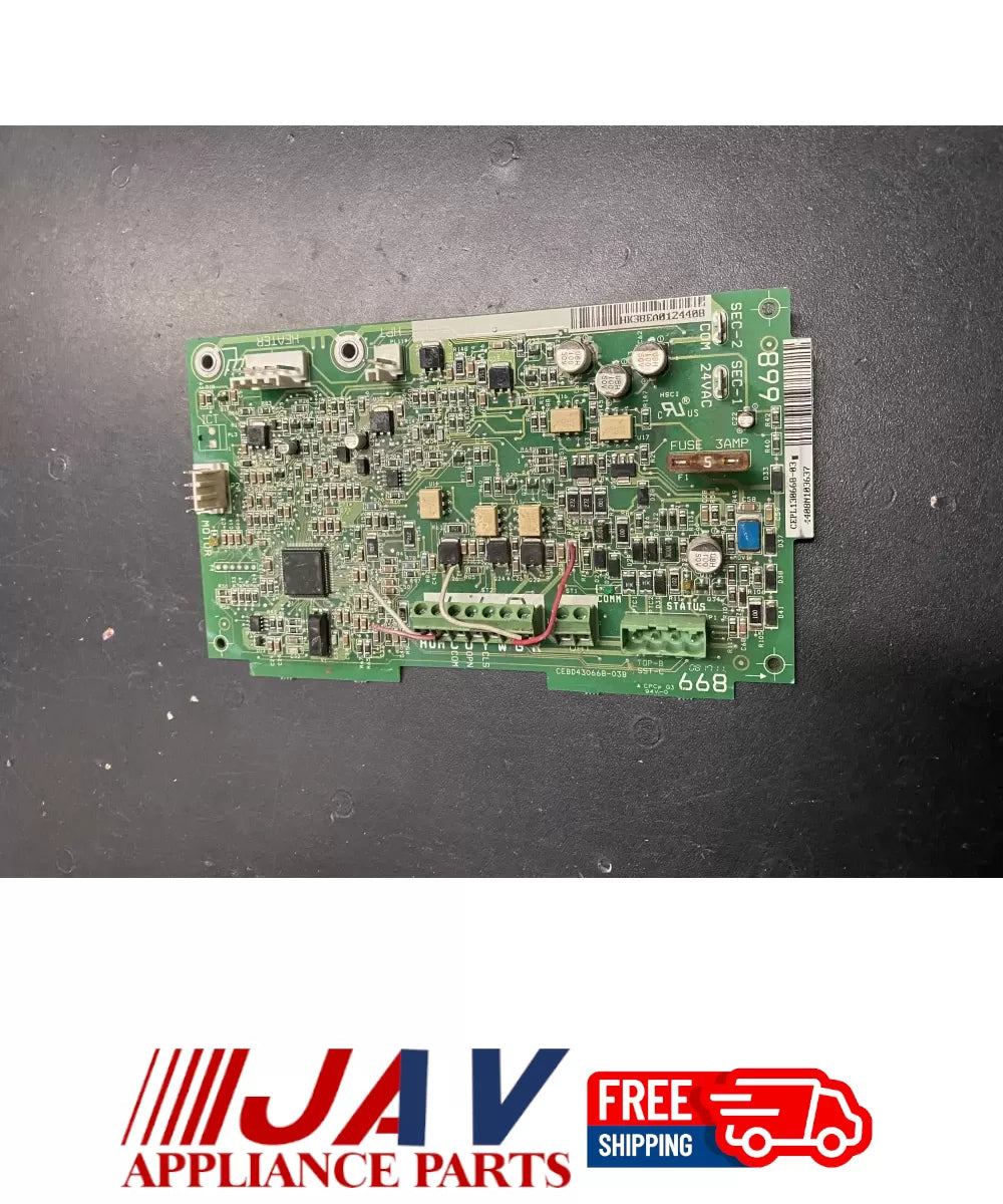 Carrier CEPL130668-03 Air Handler Control Board PID# 24088