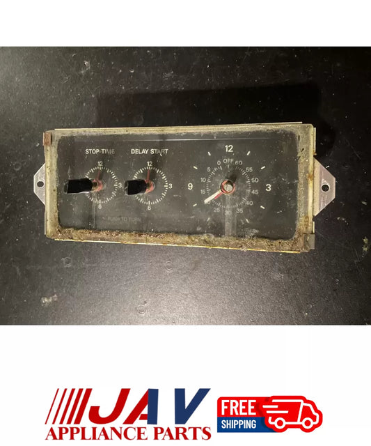GE 164D1748P008 Wb19x5300 Range Oven Clock Control Board PID# 27741