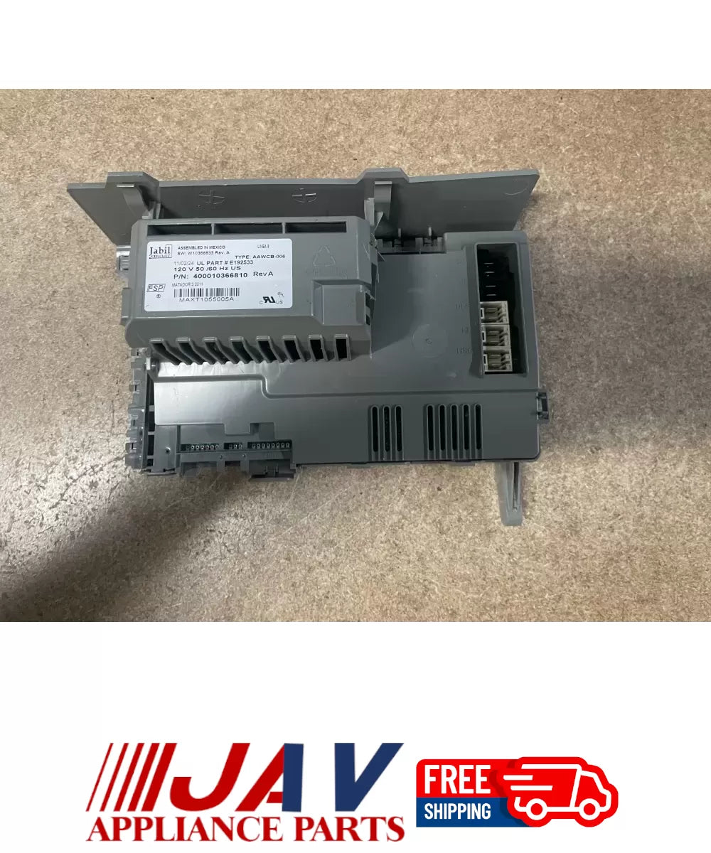 Whirlpool Maytag 400010366810 006 Washer AAWCB Control Board PID# 21033