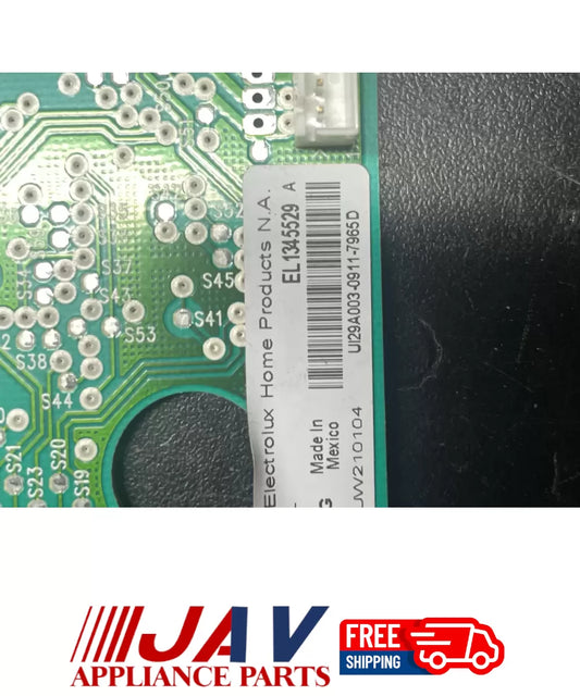 Electrolux EL1345529 A 1345529A Washer Control Board PID# 36508