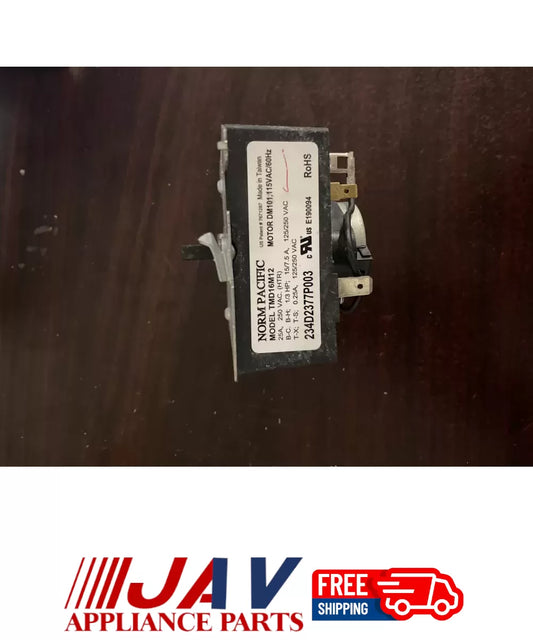 GE TMD16M12 234D2377P003 Dryer Timer PID# 32543