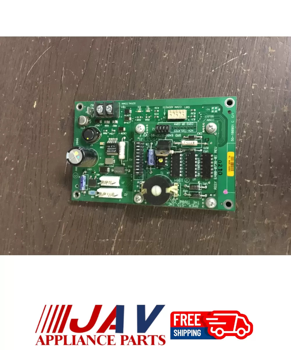 Trane Furnace 6400-0738-01 Control Board PID# 19549