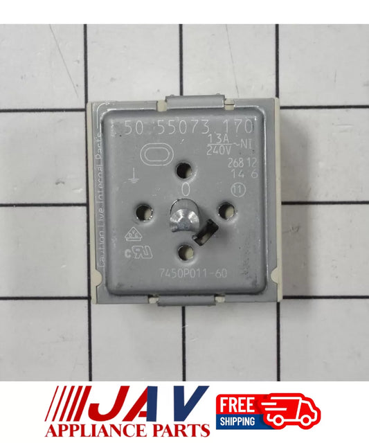 OEM Whirlpool Range Element Control Switch Inv# LR1338