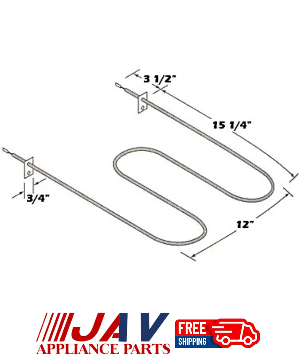 OEM Uni Range Broil Element Inv# LR2862