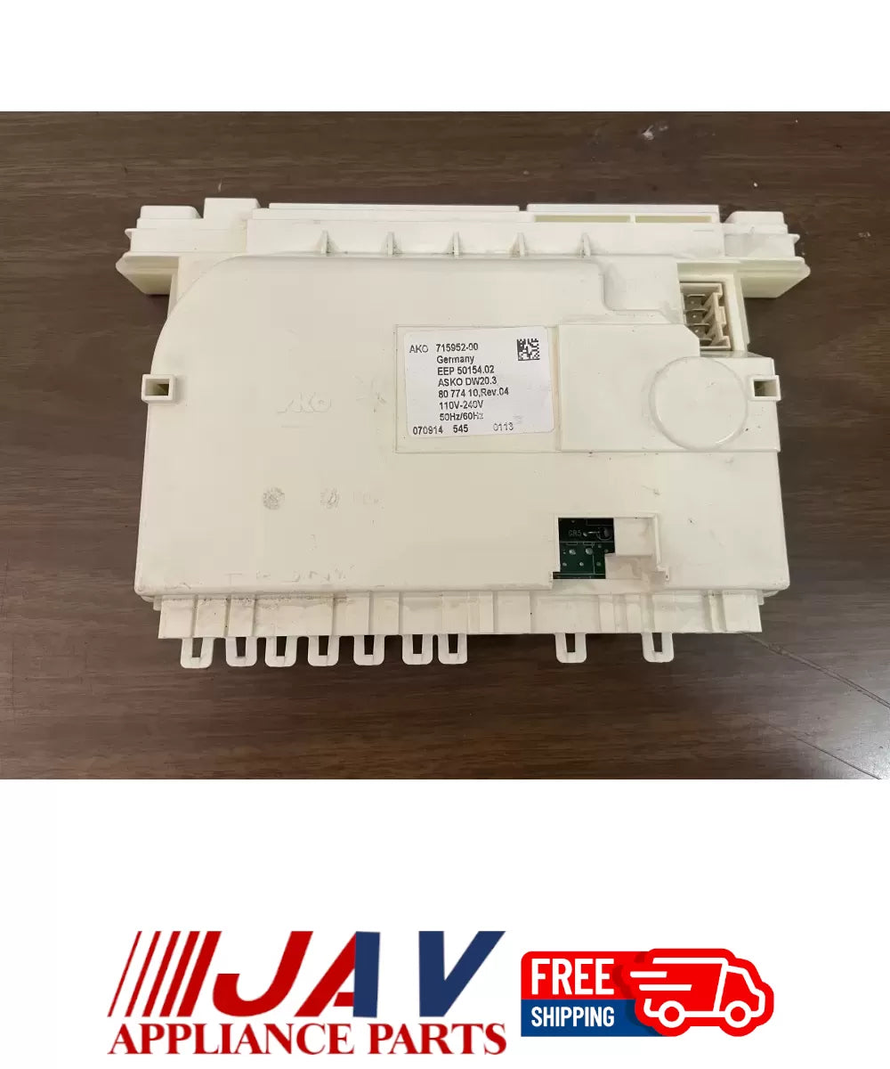 OEM Asko Viking Dishwasher DW20.3 main control board 445820 PID# 37439