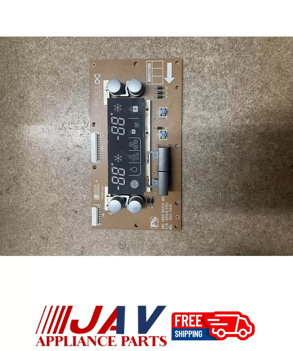 Bosch 30143E3150 Refrigerator Control Board PID# 13458