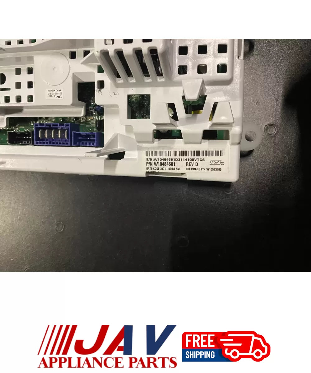 Whirlpool Amana Admiral Roper W10484681 Washer Control Board PID# 26688