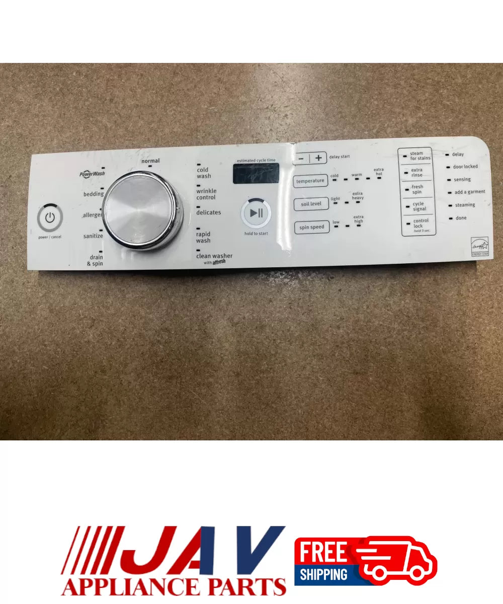 Maytag W10433042 W10748418 W11170625 Washer Control Board Panel PID# 17849