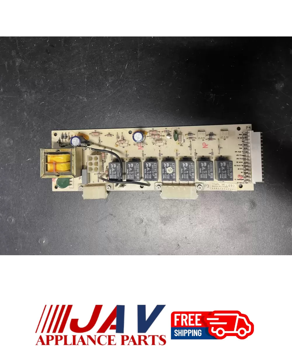 GE 206C1460P001 Dishwasher Control Board PID# 23590