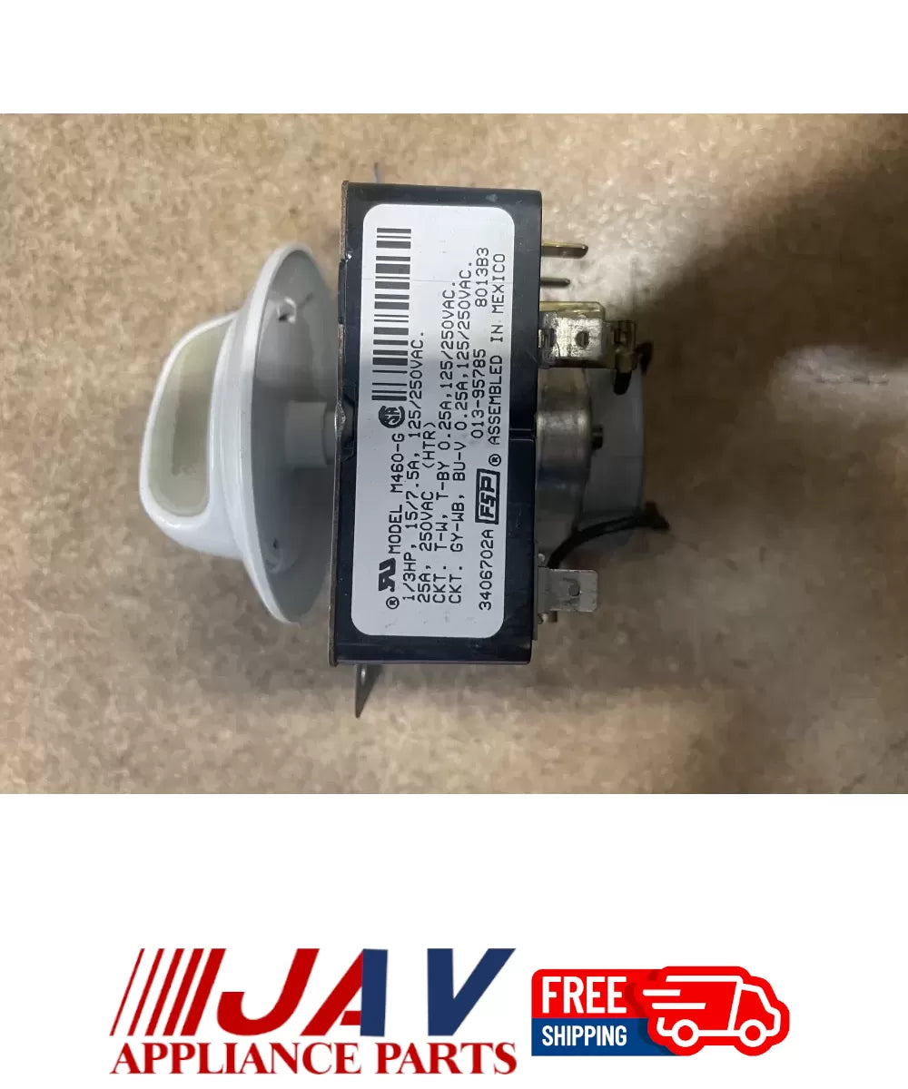 Kenmore 3406702A WP3976576 3406015 3406702 3976576 Dryer Timer PID# 14707