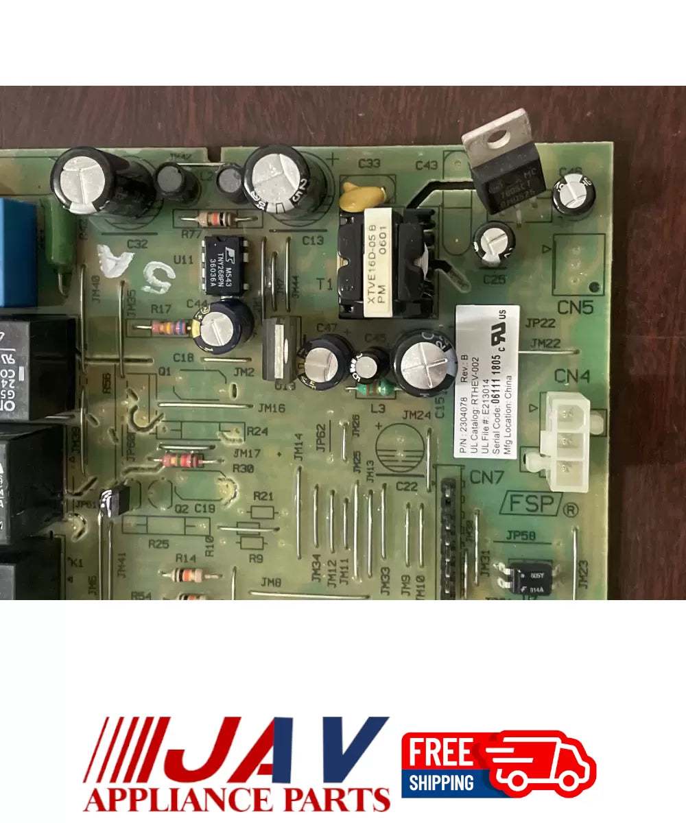 Whirlpool Kenmore WPW10135091 Refrigerator Control Board PID# 37116