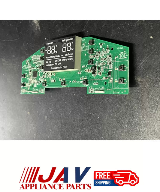 GE 100027 Refrigerator Control Board French Door Dispenser PID# 22341
