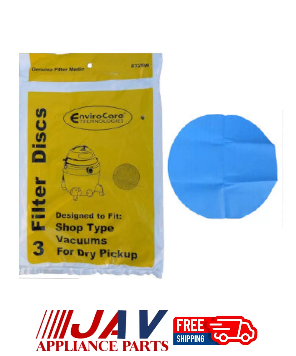 Shop Vac Disc Filters 9013700 Inv# VC640