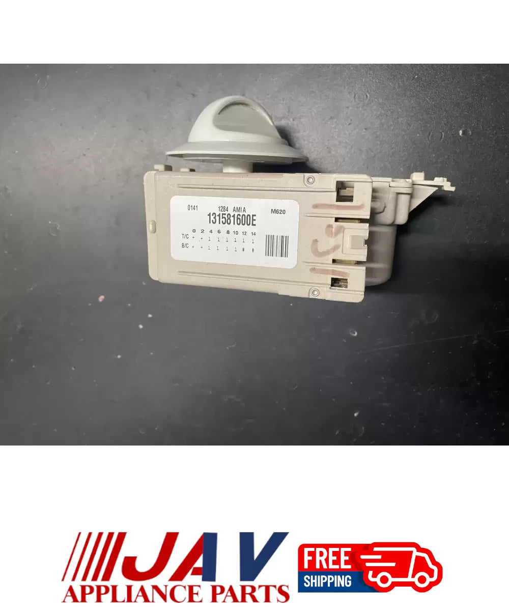 Frigidaire 131581600D 131581600 131581602 Washer Timer PID# 24091