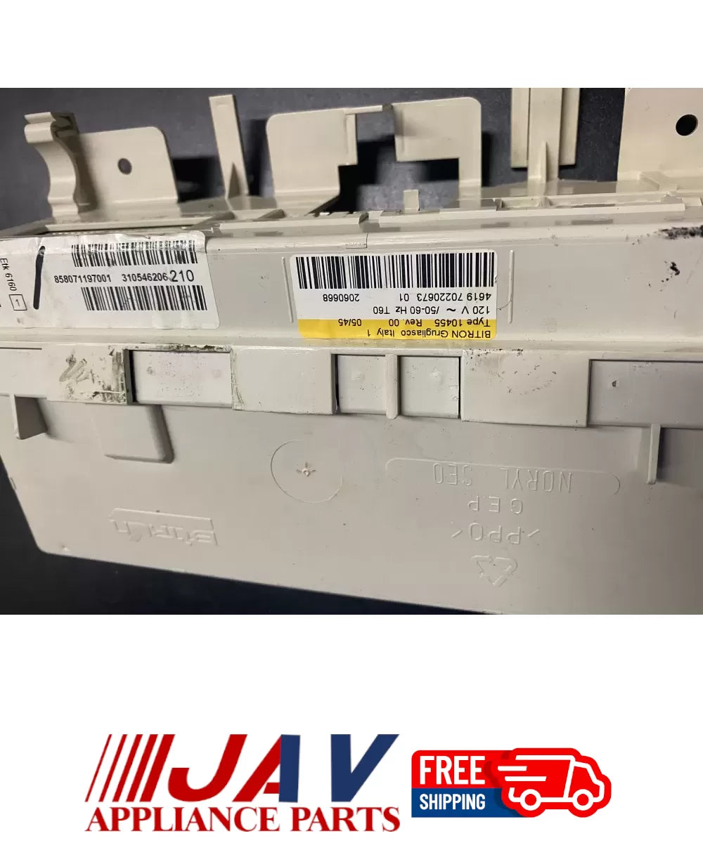 Whirlpool 4619 70220673 01 Grugliasco Washer Control Board PID# 22650