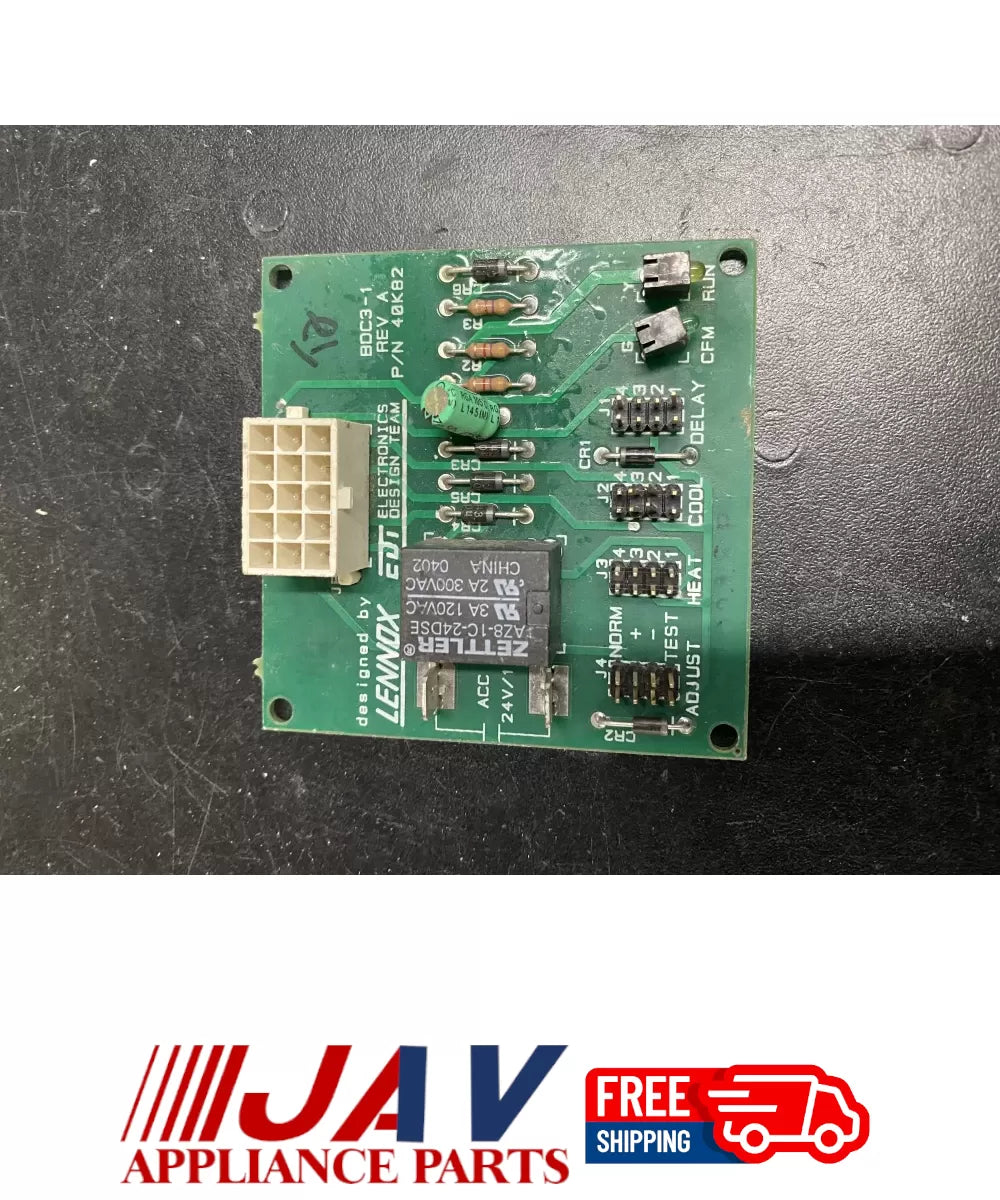 Lennox Blower Control Board BDC3-1 40KB2 PID# 17992
