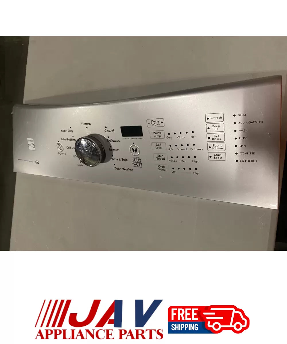 Kenmore W10643917 Washer Control Board Touchpad Panel PID# 27380