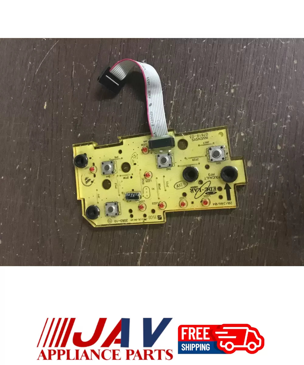 Whirlpool 326048437 Washer Control Board Interface PID# 19449