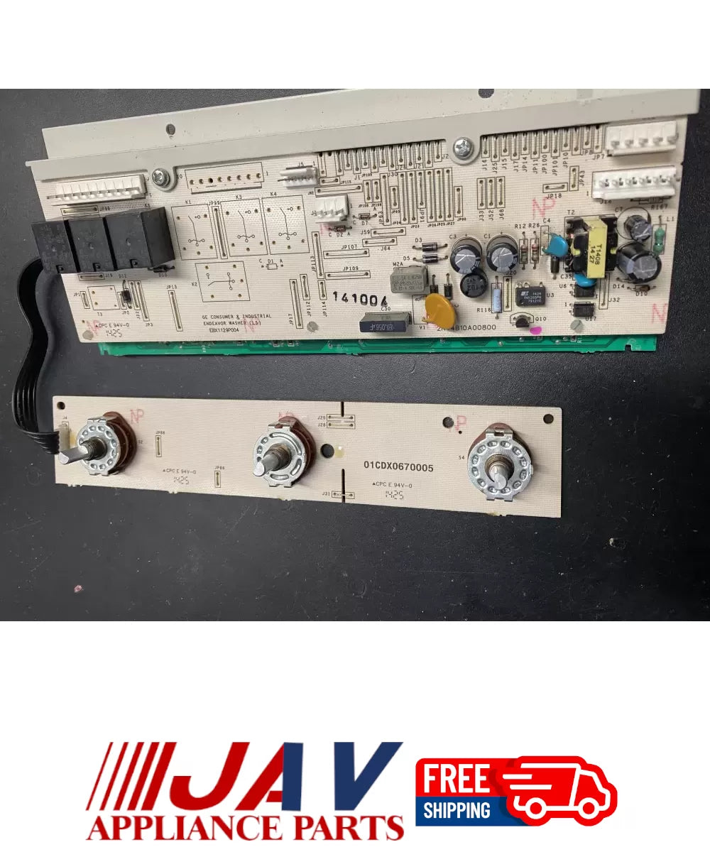 GE 175D5261G040 EBX1129P004 WH12X10614 Washer Control Board PID# 19847