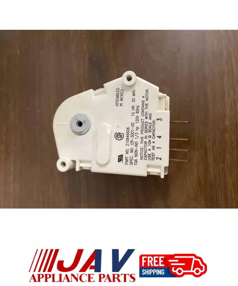 Frigidaire Kenmore AP2111929 12762 Refrigerator Defrost Timer PID# 31949