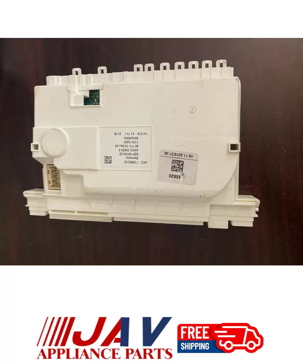 ASKO 715952-02 8801282 Dishwasher Control Board PID# 36303